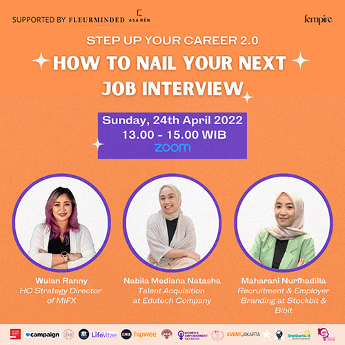 Event Step Up Your Career 2.0